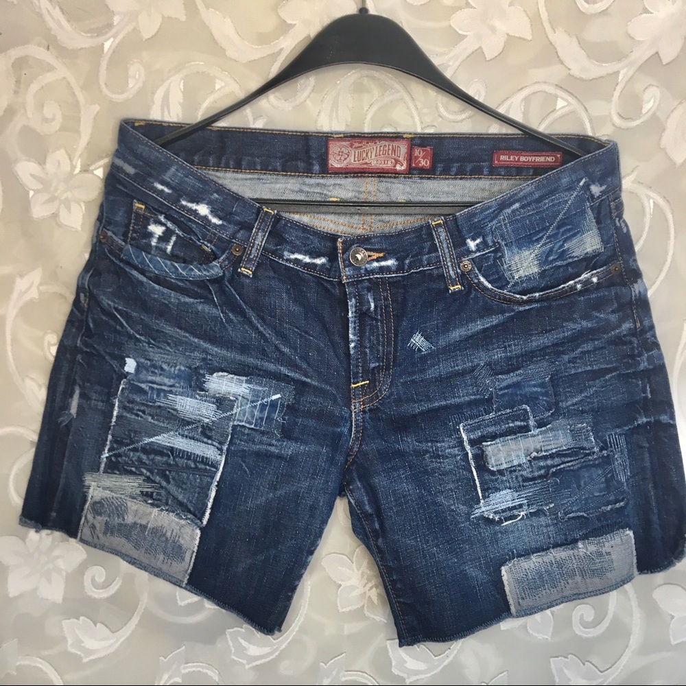 Lucky Legend RileyBoyfriend denimshorts size:10/30